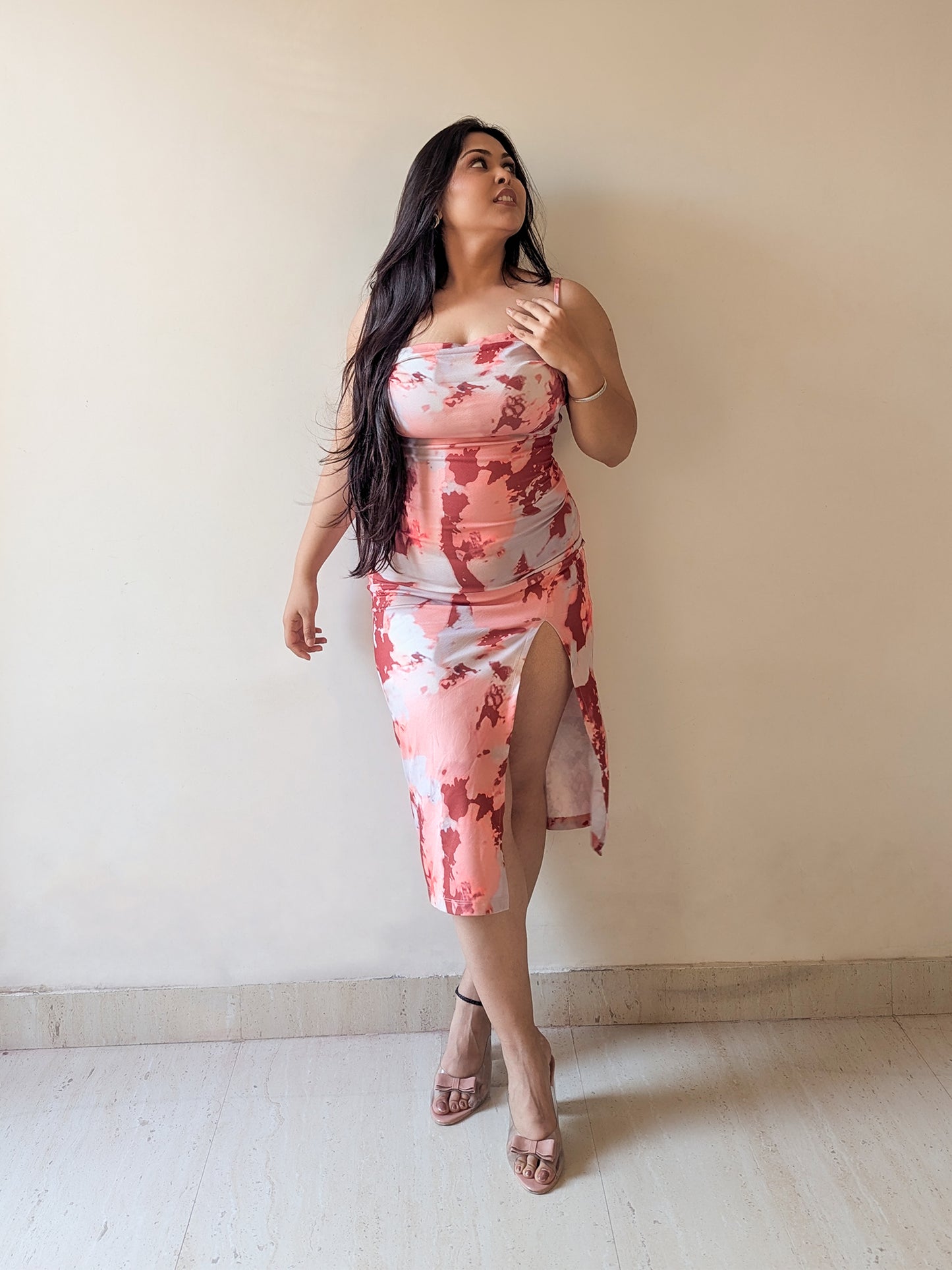 Women Bodycon Multicolor Dress
