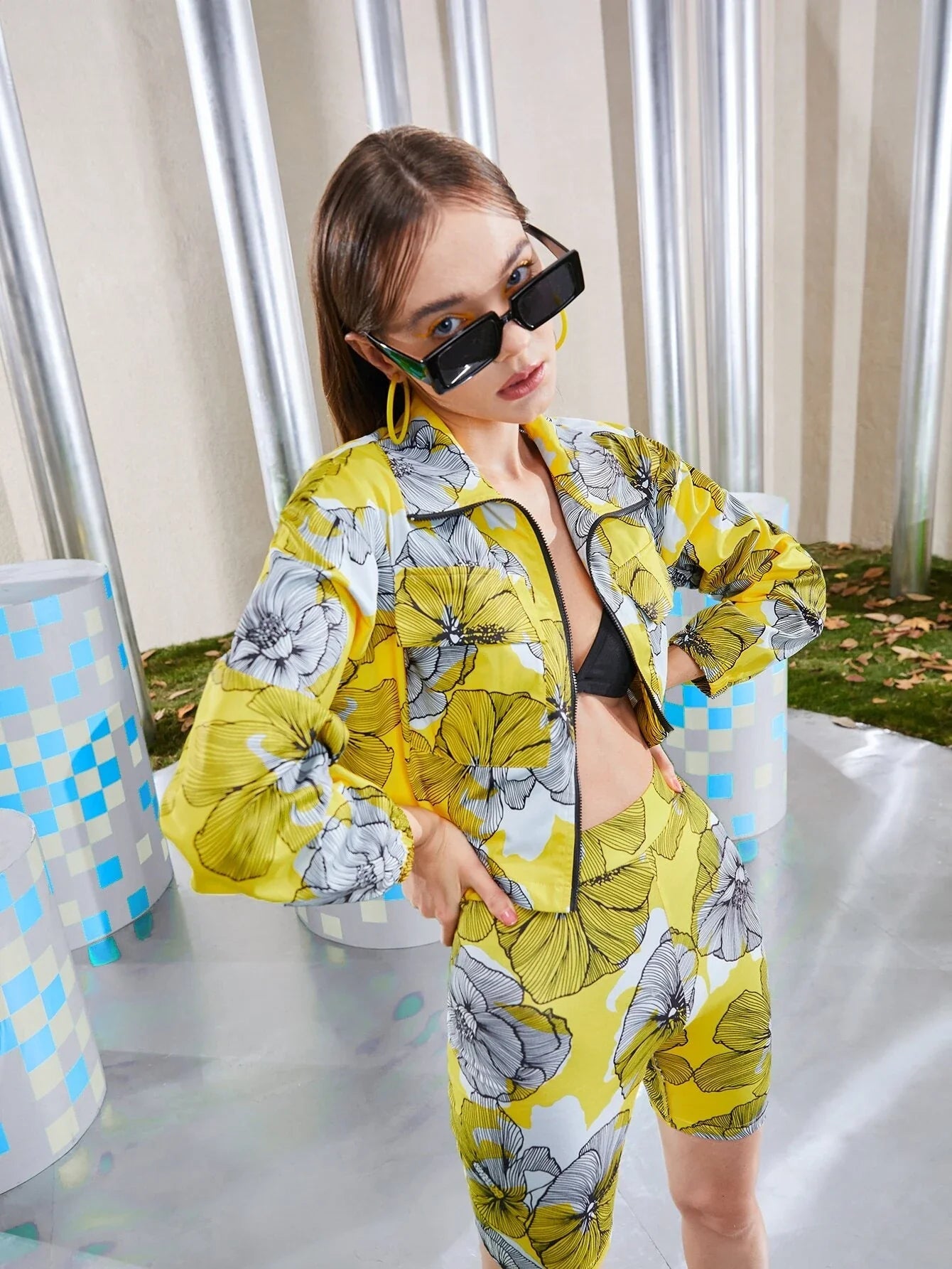 Bold Bloom Two-Piece Set ๐ผโจ