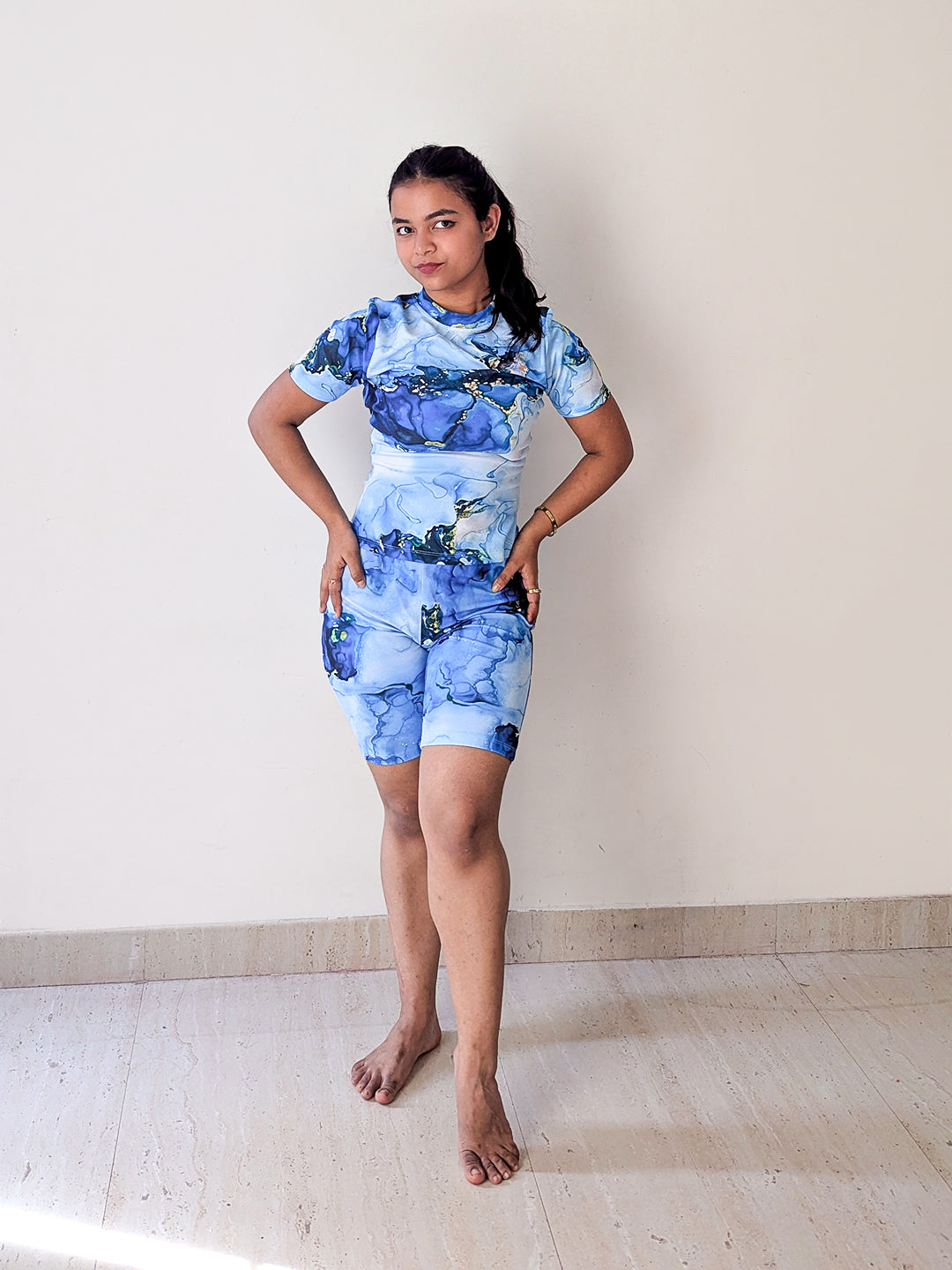 Dive Into Style โ The Ocean Blue Co-ord Set ๐๐