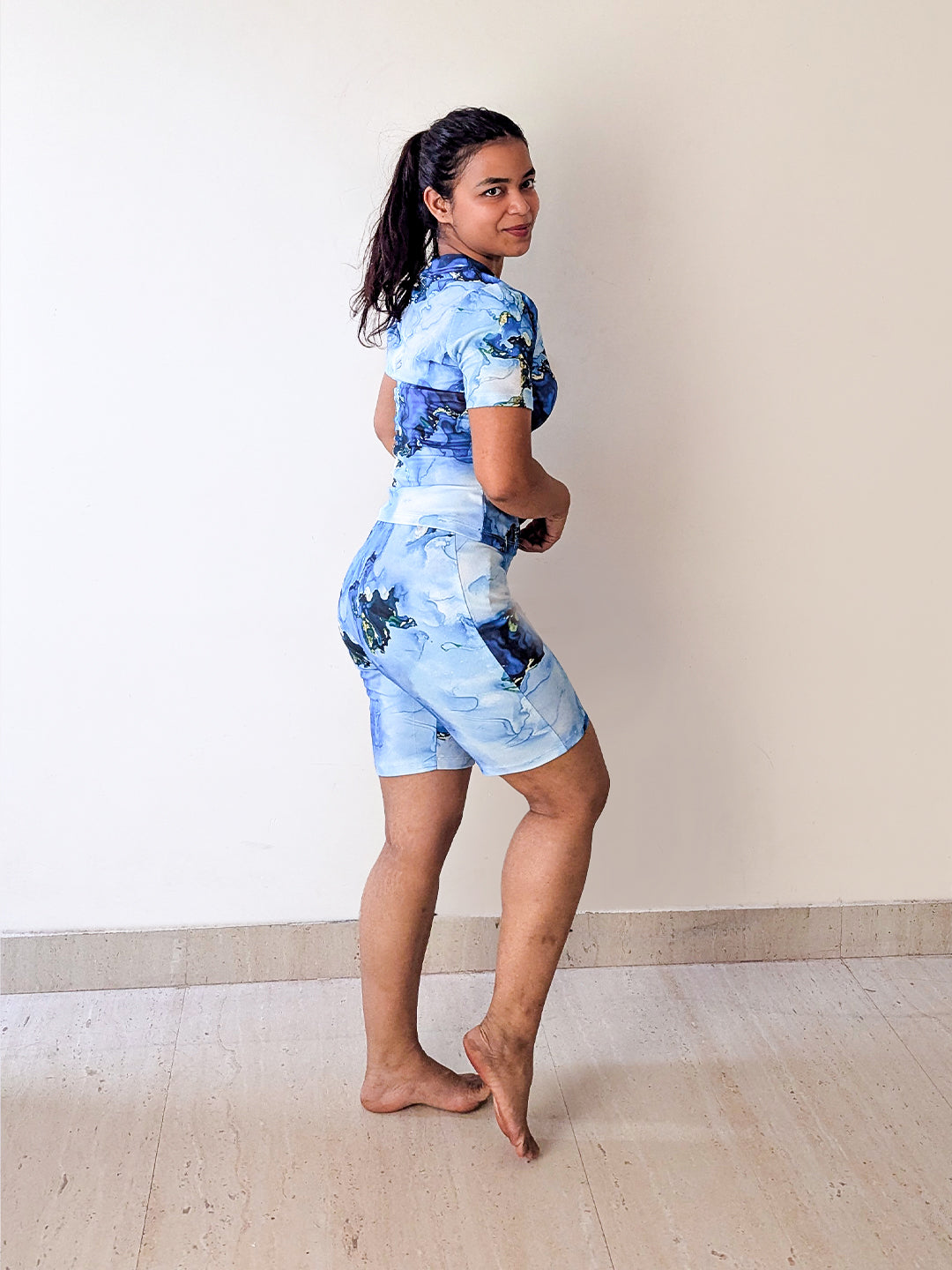Dive Into Style โ The Ocean Blue Co-ord Set ๐๐