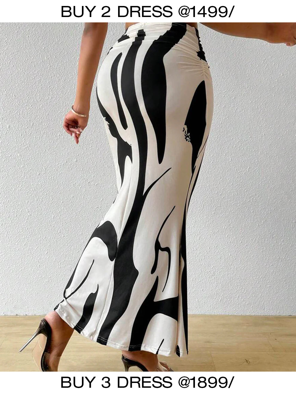 Wild Flow" Maxi Skirt – Effortless Elegance with a Playful Twist 🌸