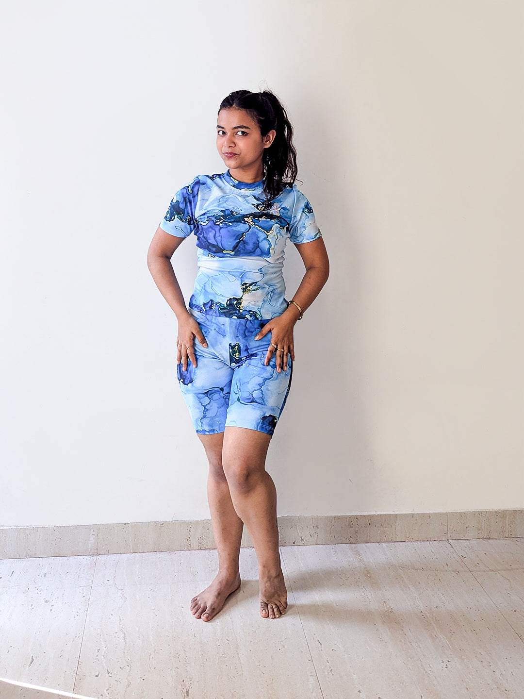 Dive Into Style โ The Ocean Blue Co-ord Set ๐๐