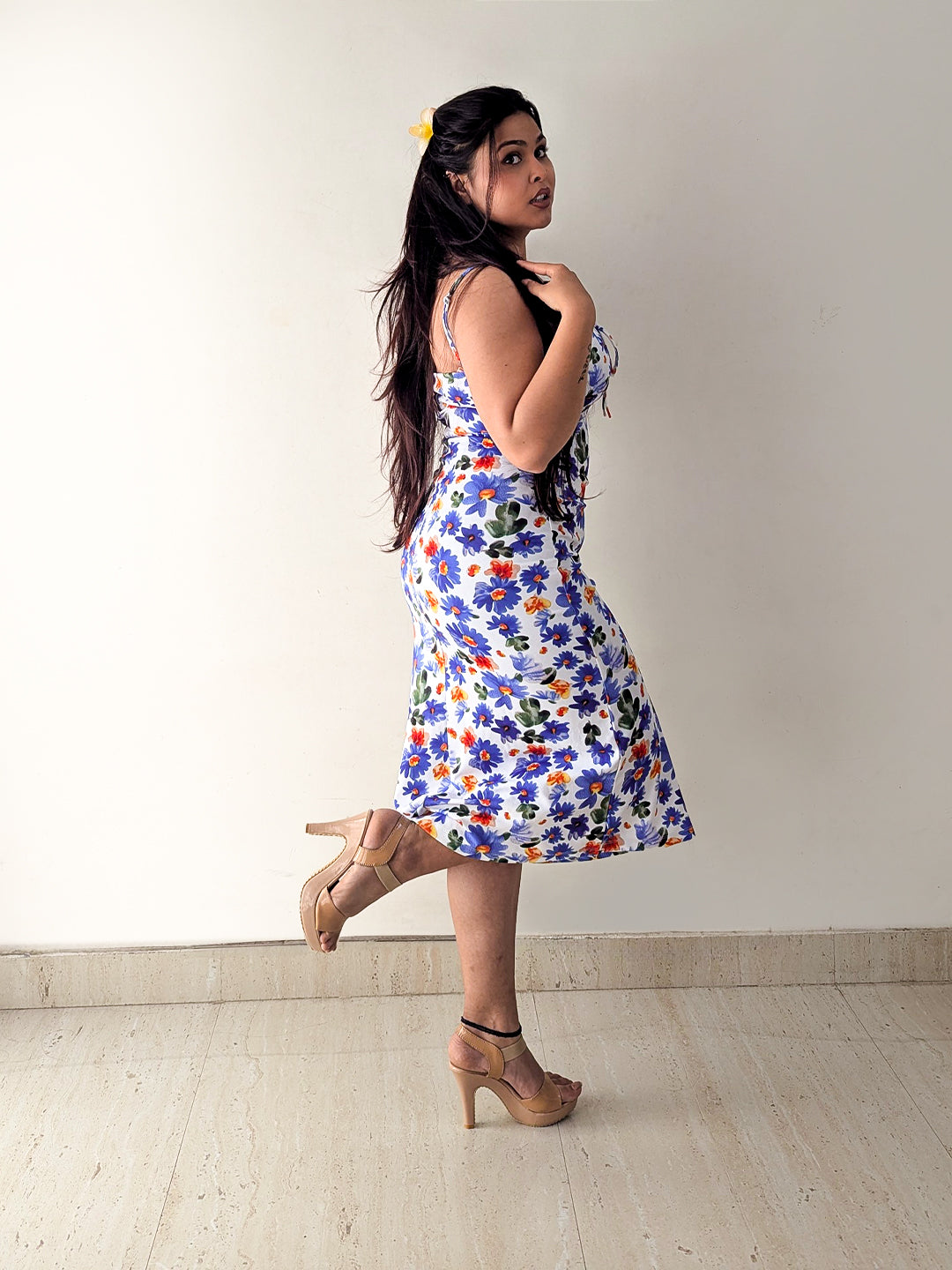 Cheekee Bloom Midi Dress 🌸✨