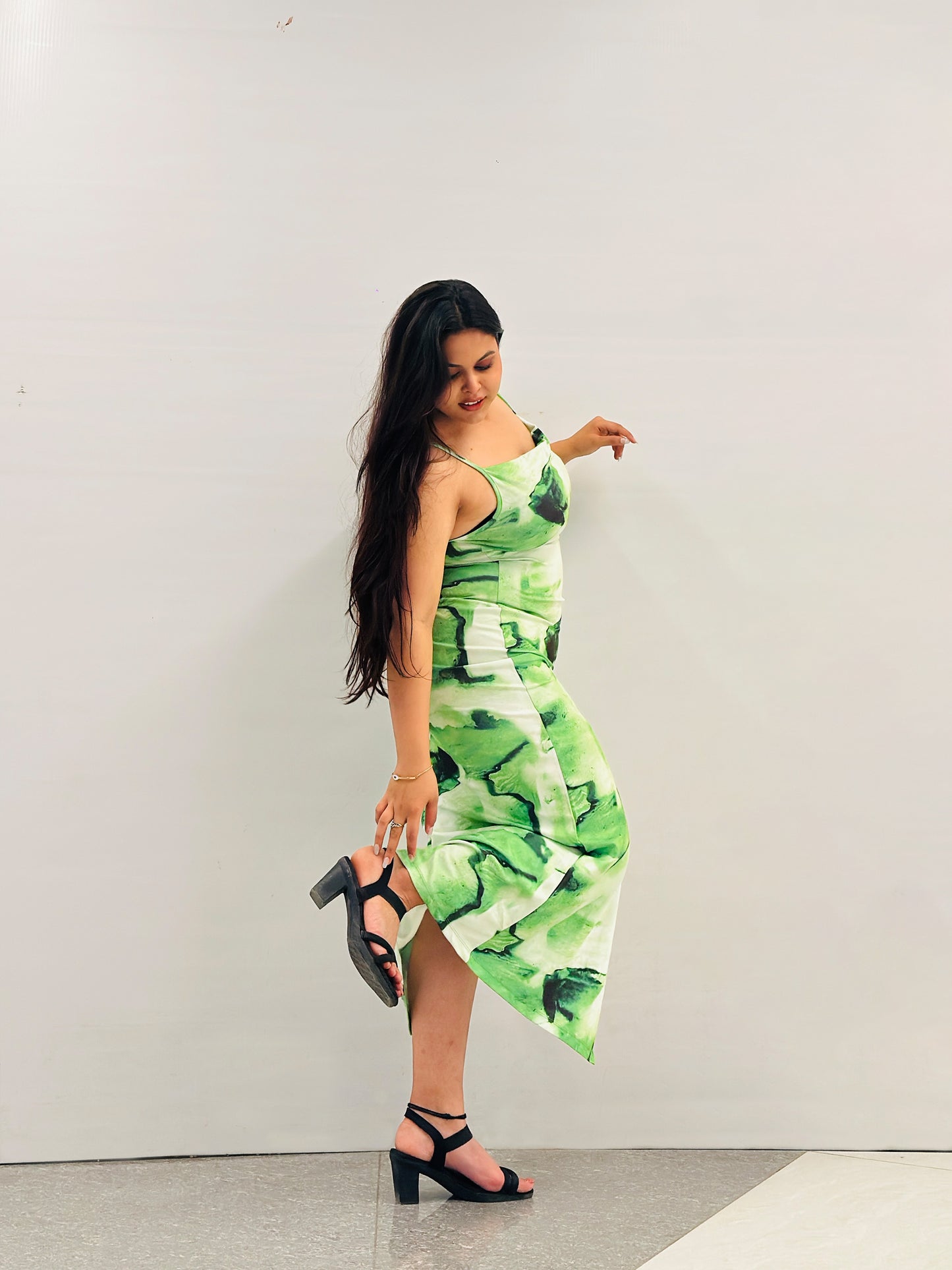 Women Bodycon Multicolor Dress
