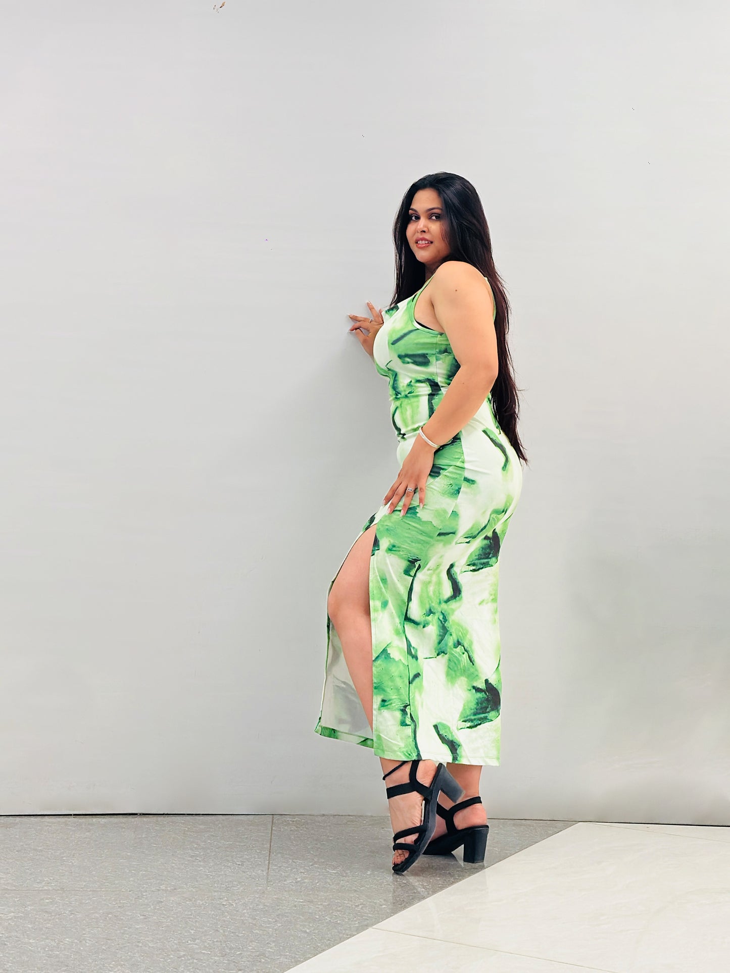 Women Bodycon Multicolor Dress