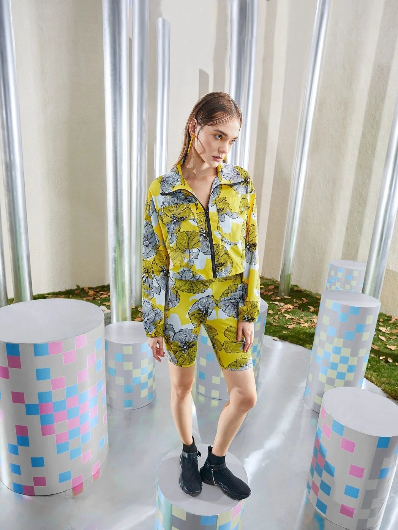 Bold Bloom Two-Piece Set ๐ผโจ