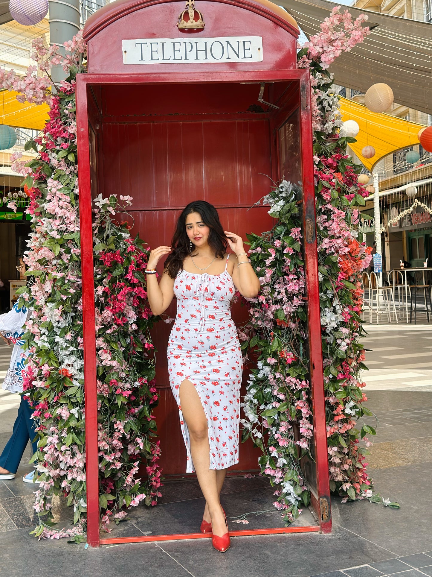 Cheekee Blossom Elegance Maxi Dress