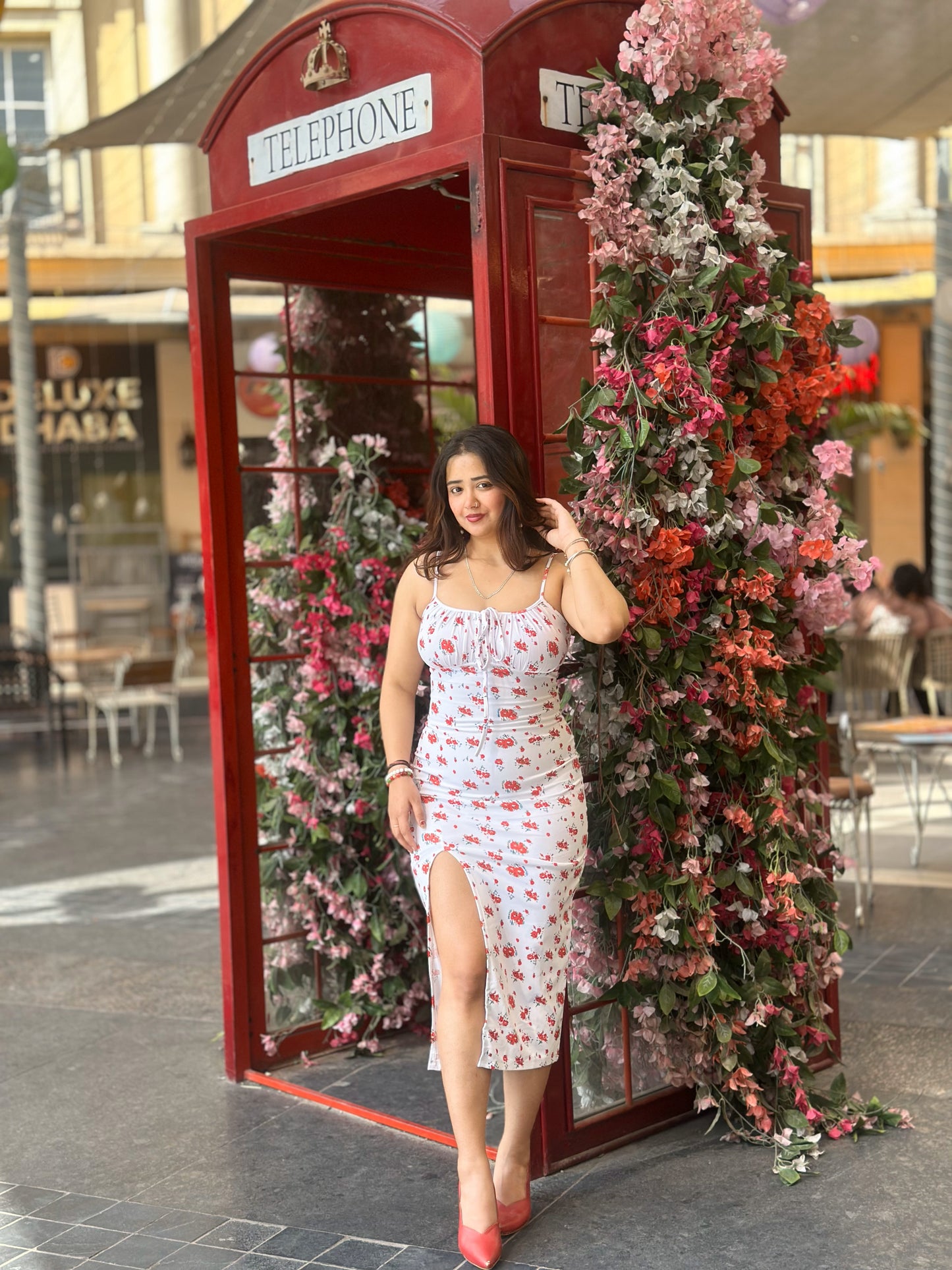 Cheekee Blossom Elegance Maxi Dress