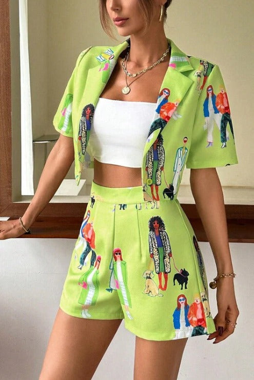 Cheekee Women Two Piece Dress Multicolor Dress