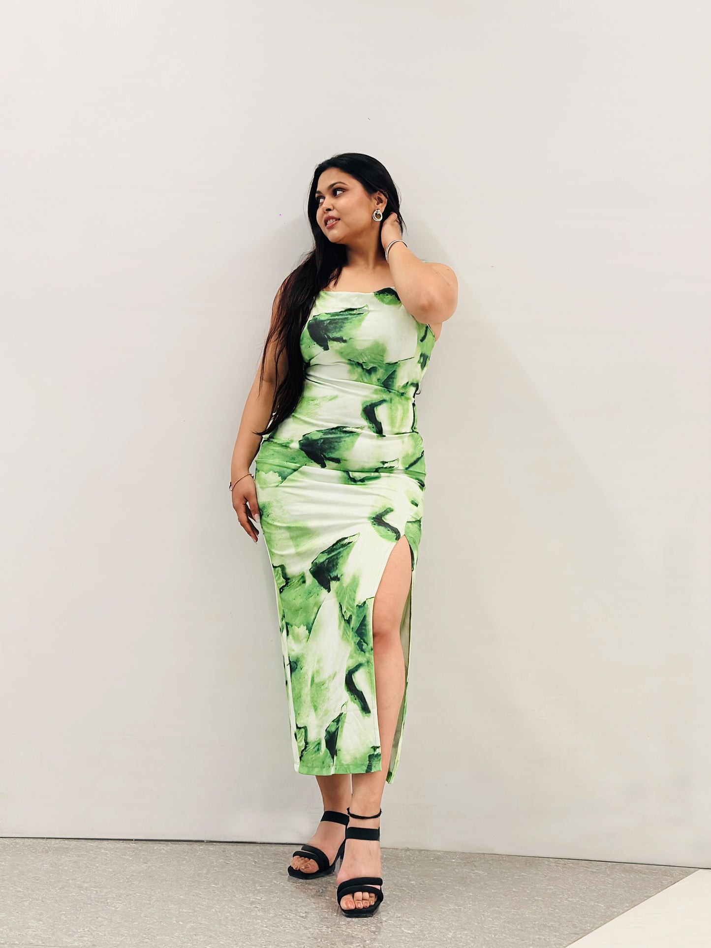 Women Bodycon Multicolor Dress