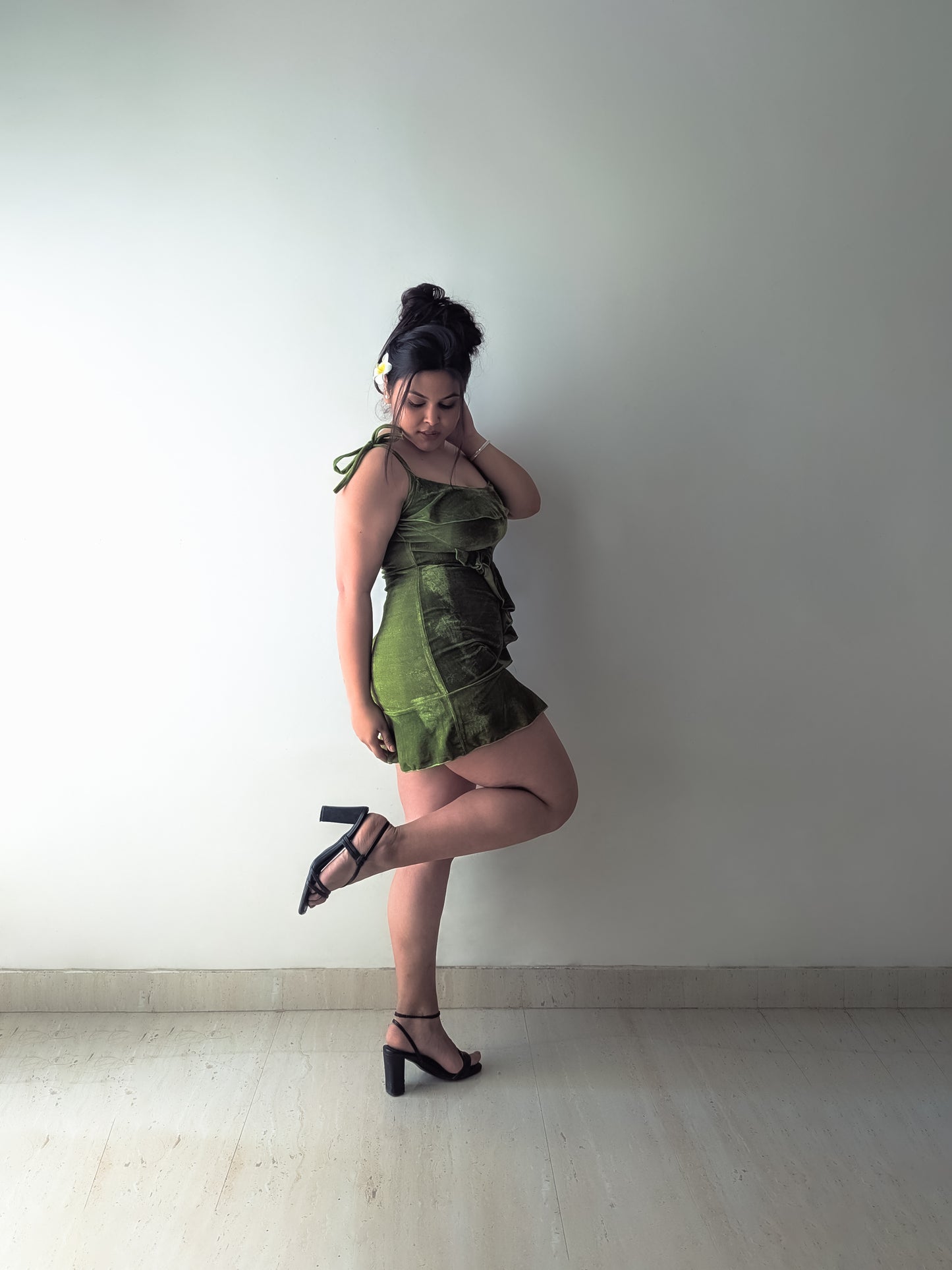 Cheekee Breezy Ruffle Dress