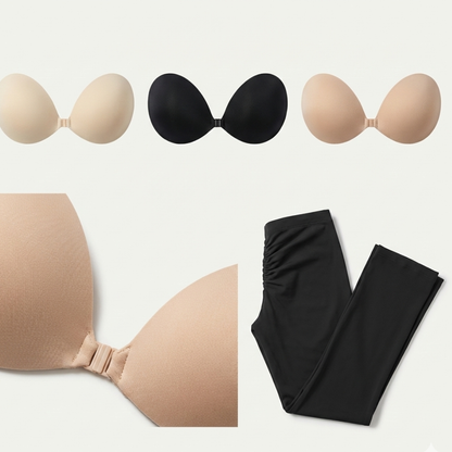 Best Sticky Bra Combo Offer - Buy 4 Moon Bras Get 1 Free Leggings