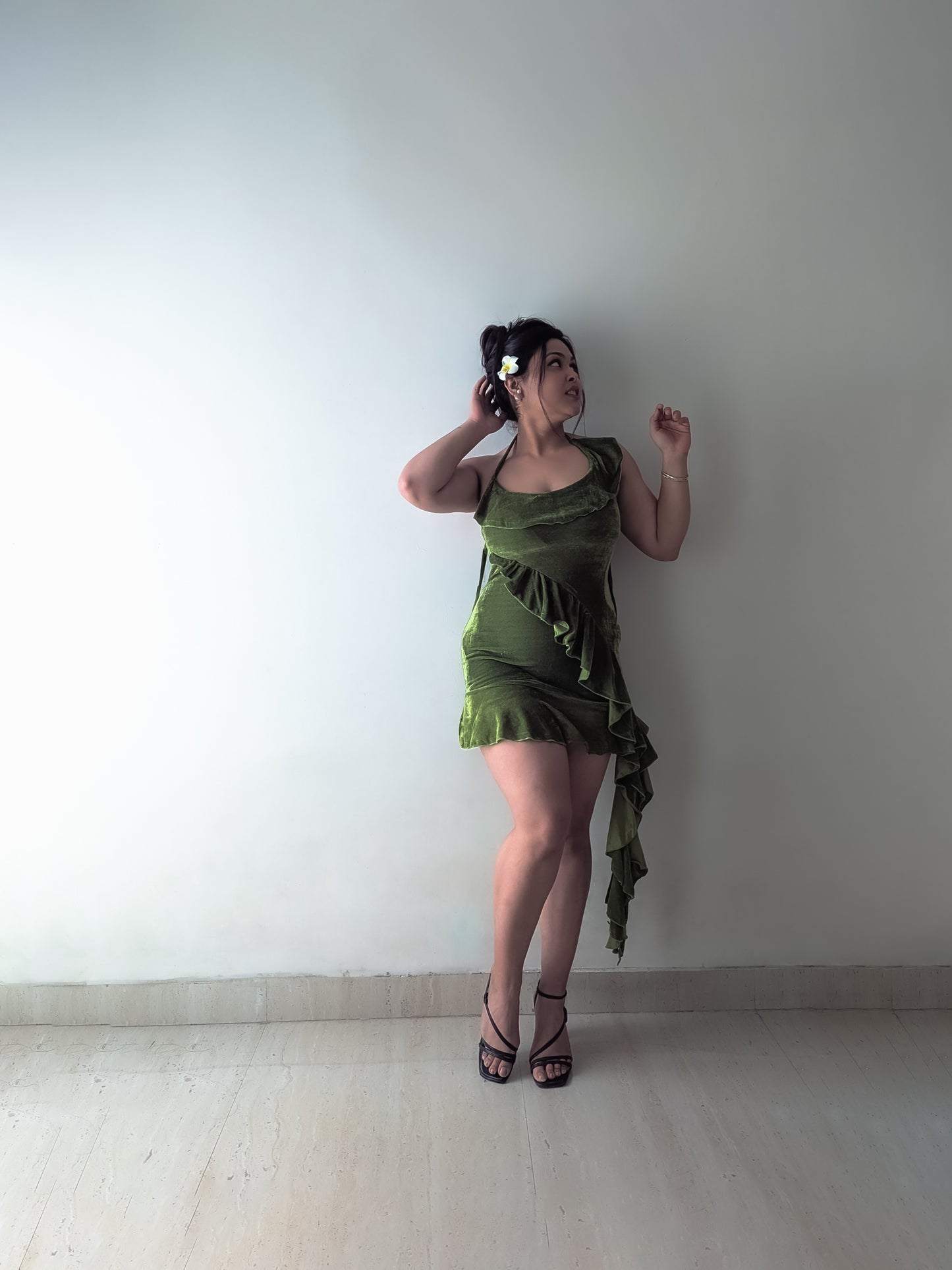 Cheekee Breezy Ruffle Dress