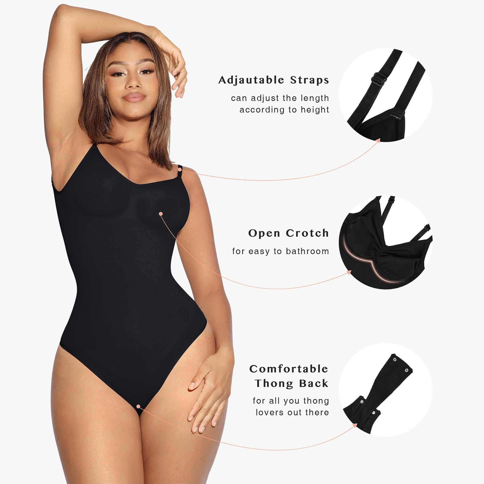 I'm plus-size and tried the viral Skims bodysuit dupe from  in an  L/XL - it made me look snatched