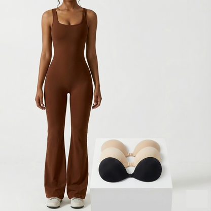 Best Sticky Bra Deal - Buy 4 Moon Bras Get 1 Free Flare Jumpsuit