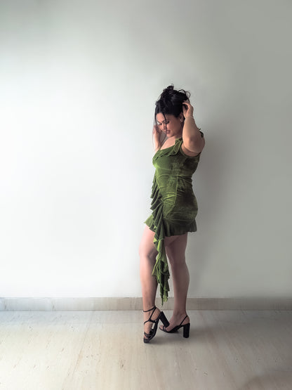 Cheekee Breezy Ruffle Dress