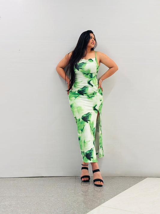 Women Bodycon Multicolor Dress