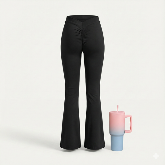 Train & Hydrate Set - Leggings + Big‑Sip Tumbler