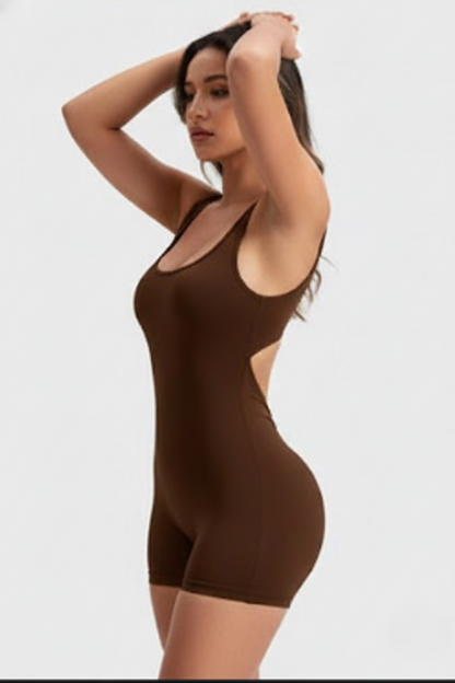 Cheekee V-Back Romper