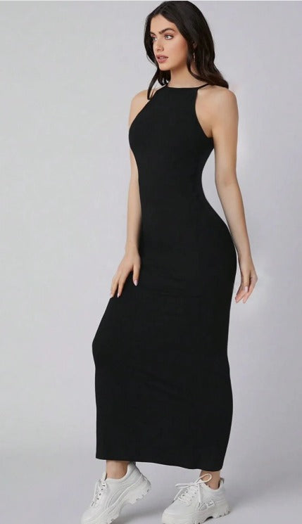 Women Bodycon Black Dress