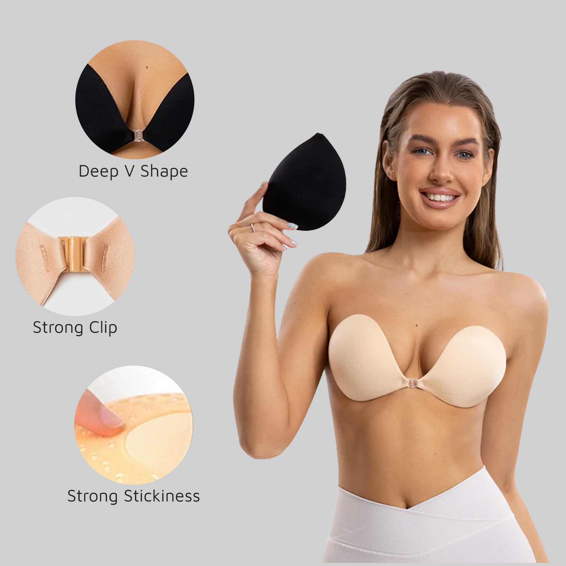 Shop Sticky Push Up Bra Online, Adhesive Bra