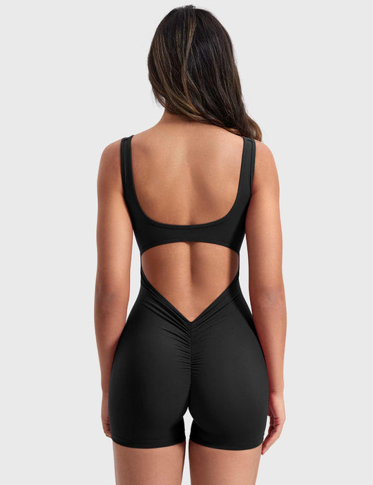 Cheekee V-Back Romper