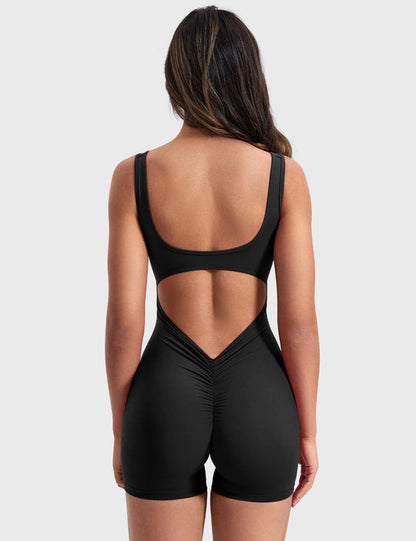 Cheekee V-Back Romper