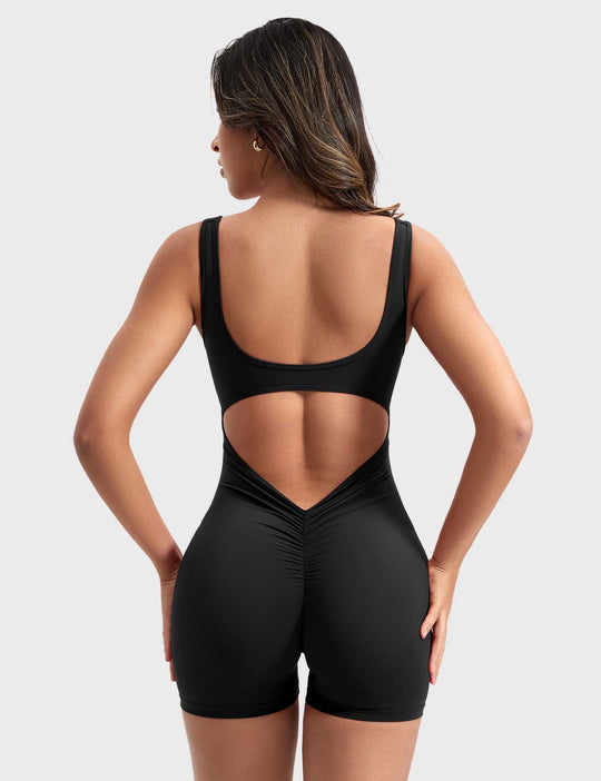 Cheekee V-Back Romper