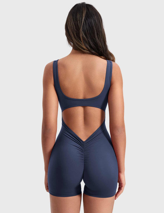 Cheekee V-Back Romper