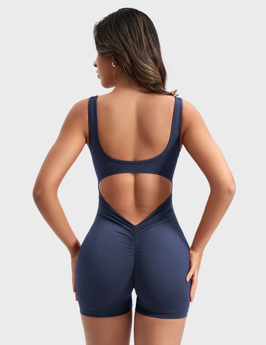 Cheekee V-Back Romper